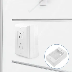 Anschlussdose Abdeckung Der Elektrischen Panel Steckdosenleistenabdeckung - Afbeelding 1 van 12