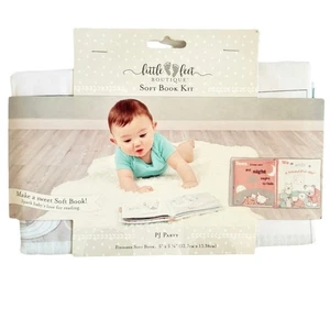 Little Feet Boutique Soft Story Book Craft Sewing Kit Baby “PJ Party” 5”x5.25”  - Picture 1 of 7