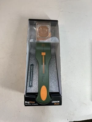 CARSON BugView One Hand Bug Catcher with 5x Magnifier Outdoor Green HU-10 - Image 1 of 4