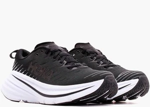 Hombre Hoka BondiX Negro/Blanco 1113512 Talla EE. UU. 100% Original Totalmente Nuevo - Imagen 1 de 6