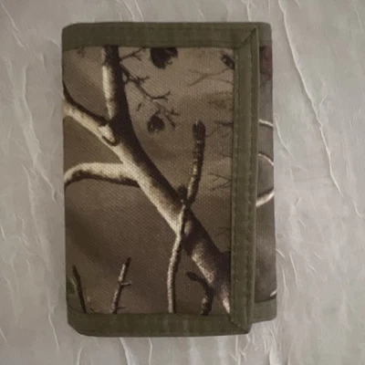 mens Nylon Trifold Wallet, Camo, One Size US - Image 1 of 4
