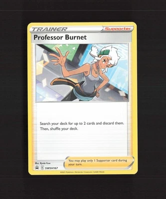 Professor Burnet SWSH167 Sword & Shield Black Star Promo Pokemon Card NM - Image 1 of 4
