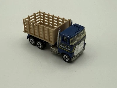 Camión de volteo Hot Wheels Sunset Trucking 1981 Mattel Toy Malasia de colección Foto 1 de 4