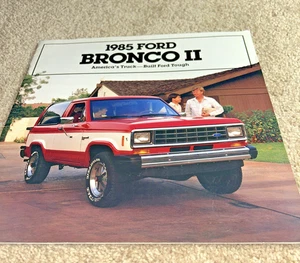 1985 FORD TRUCKS Brochure  BRONCO II - Picture 1 of 16