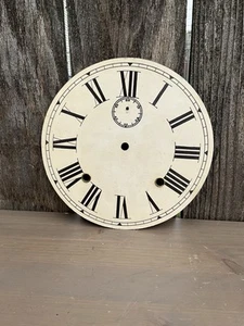 Seth Thomas Queen Anne Replacement Wall Regulator Clock Dial - Picture 1 of 7