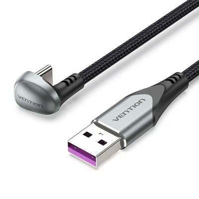 USB 2.0 A Male to USB-C Male U-shaped 5A Cable 5A 480Mbps for Cell Phone Gaming - Image 1 of 4