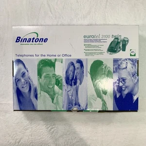 Binatone Eurotel 3100 Twin Digital Cordless Phones Caller Display Speakerphone - Picture 1 of 8