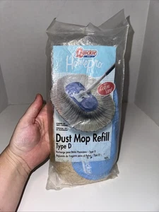 Vintage New NOS 1998 Quickie HomePro 100% Cotton Yarn Dust Mop Refill Type D - Picture 1 of 2