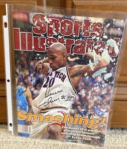 Darvin Ham Signed Sports Illustrated Personalized Texas A&M - Picture 1 of 2