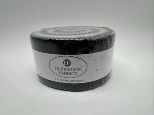 Hi-fashion Fabric, 40PC  Jelly Roll Strips NIP, BRUSHSTROKE NEUTRAL, 2 1/2" - Bild 1 von 3