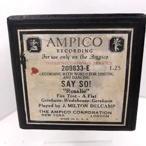 Say So 209833-E Rosalie Ampico Piano Roll Fox Trot Gershwin J Milton Delcamp - Picture 1 of 10