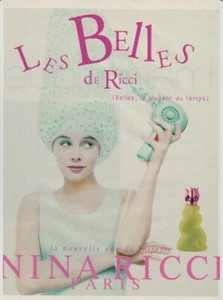 Werbepapier - Advertising Paper - Les Belles de Nina Ricci - Bild 1 von 1