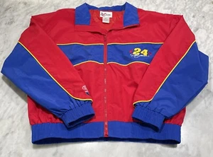 Jeff Gordon #24 Jacket Chase Authentic XXL Full Zipper Windbreaker DuPont Motors - Picture 1 of 13