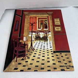 RARE EN ROUGE by ANDRE RENOUX - INTERIOR DECOR - SOLID RESIN 3D ART - Picture 1 of 11