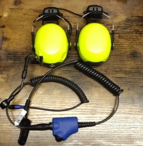 3M Peltor MT74H52P3E-110 CH-3 FLX2 Headset Helm befestigt + PTT Adapter FL4063 - Bild 1 von 7