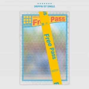 DRIPPIN 1st Single Album [Free Pass] A Ver. CD+64p Booklet+P.Card+Photo Ticket - Imagen 1 de 10