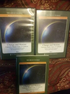 Great Courses Change and Motion: Calculus Made Clear 2nd Edition DVD Very Good. - Picture 1 of 7