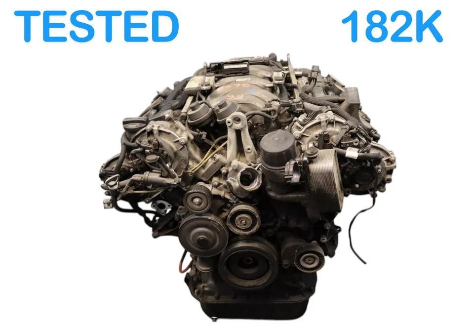 07-12 Conjunto de bloque de motor Mercedes X164 GL450 SL550 V8 182 K FABRICANTE DE EQUIPOS ORIGINALES Foto 1 de 4