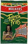Spice Girls Sporty Walkers Salt & Viengar Flavour French Fries Packet 1997