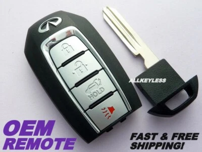 OEM 2019-2020 INFINITI QX60 proximity smart keyless entry remote key fob 9NR4A - Image 1 of 4