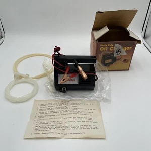 Heavy Duty Oil Changer #7912. Pre-owned W/Original Box, Hoses, & Instructions. - Picture 1 of 11