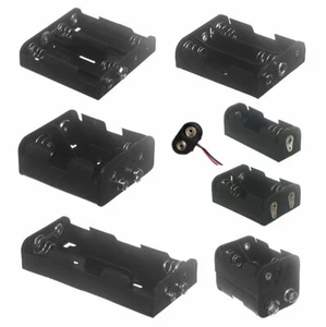 Plastikowe etui do przechowywania baterii uchwyty na pudełka do AA R6 C-Rozmiar R14 N-Rozmiar R1 - Zdjęcie 1 z 9