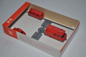 Wiking N-Scale Set 1:160 - VW & Mercedes Fire Brigade - Set Nr. N 34 - New w/Box - Picture 1 of 5