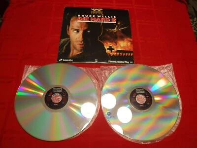 Die Hard 2 Die Harder 2x Laserdisc 1991 Bruce Willis Reginald VelJohnson Bedelia - Image 1 of 4