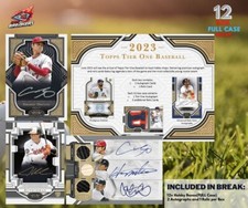 Baltimore Orioles 2023 TOPPS TIER ONE BASEBALL CASE BREAK #910