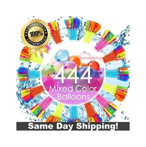 444 pcs12 Bunch Instant water Balloons,Self-Sealing,already tied Bunch O Balloon