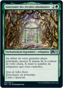 MTG Magic M21 FR FOIL - Sanctum of Fruitful Harvest/Sanctuaire des récoltes a... - Picture 1 of 1