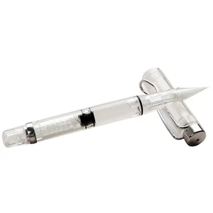 Wing Sung 3009 Clear Transparent Interesting Brush Pen Piston Brush Nib B - Picture 1 of 11