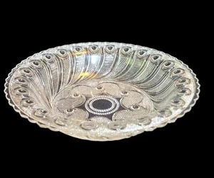 MMA "Halley's Comet" Press Sandwich Glas Konsole Schale - Bild 1 von 6
