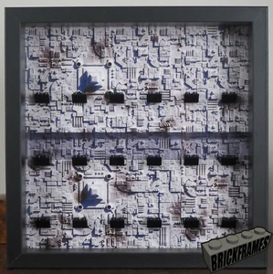 Display frame for Lego Star Wars Figures - Death Star - Picture 1 of 2