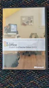 Microsoft Office Student and Teacher Edition 2003 & Product Key software Windows - Picture 1 of 3