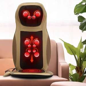 Cojín de masaje de cuerpo entero Cojín Shiatsu Cuello Espalda Cojín de asiento Estera de masaje - Imagen 1 de 16