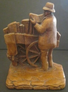 Libro de resina fundida - libros sobre carro de caballos - Imagen 1 de 7