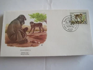 Algeria 1988 50c Barbary Ape stamp & FD cover .....15-1 - Picture 1 of 1