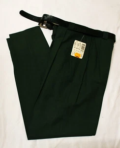 Barbara Lebek Damen Hose mit Gürtel Viskose 30 Grad waschbar Farbe grün Gr 40 - Bild 1 von 1