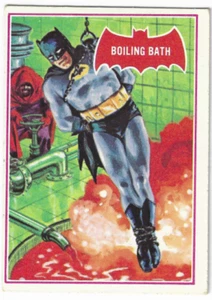 1966 Topps Batman Series A (Red Bat Logo) - 12A Boiling Bath Trading Card - Picture 1 of 2