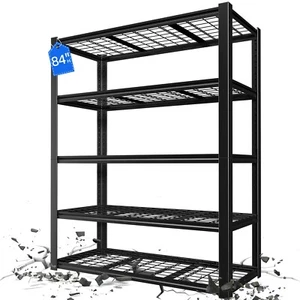 3000LBS Storage Shelves 5 Tier Garage Shelving Heavy Duty Adjustable Shelves - Picture 1 of 9
