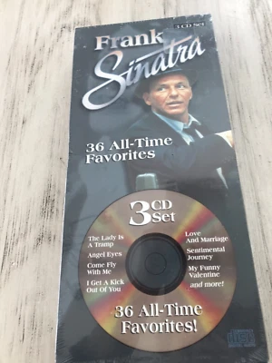 ~FRANK SINATRA 36 All Time Favorites 1998 -3 CD  Greatest Hits Collection RARE Foto 1 de 2