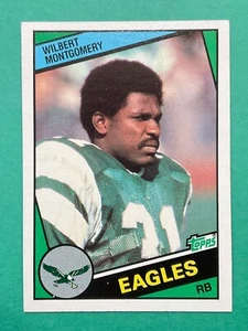 Wilbert Montgomery 1984 Topps Football Card #331 - Philadelphia Eagles - NM - Picture 1 of 2