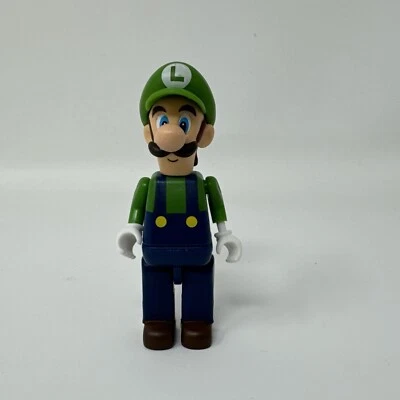 Super Mario Knex Luigi Mini Figure - Image 1 of 4