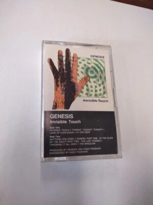 GENESIS - INVISIBLE TOUCH CASSETTE TAPE LIKE NEW OOP  - Image 1 of 3