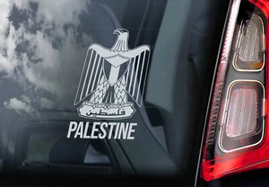PALESTINE Car Sticker - Window Laptop Bumper Decal Free Gaza Flag Logo - V01 - Picture 1 of 5