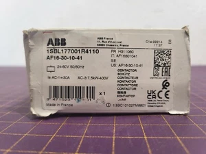 ABB A16-30-10 Schütz 1SBL177001R4110 / AF16-30-10-41  30A, 26-60V B-Ware _0.35_5 - Bild 1 von 10