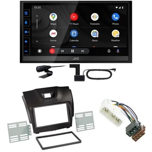 JVC KW-M785DBW Android Auto CarPlay Digitalradio Einbauset für Isuzu D-Max 2 - Bild 1 von 1