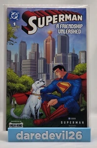 2025 MILK-BONE x Superman: A Friendship Unleashed #1 DC COMICS Promo Comic Book - Picture 1 of 7