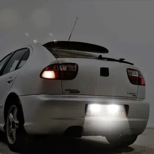 FÜR LEON MK1 MK2 XENON HELLWEISS NUMMERNSCHILD LED LICHT 2 PS GLÜHBIRNEN FEHLERFREI - Bild 1 von 7